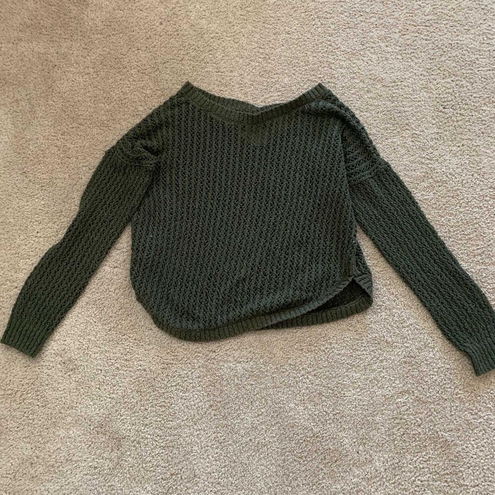 Green sweater